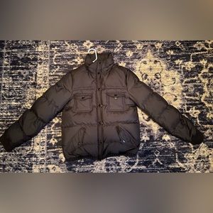 J.Crew Puffer Coat with Waterfowl Down. Women’s size medium.